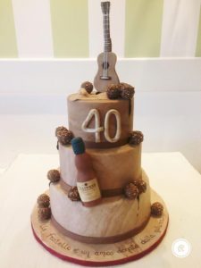 cake design 40 anni